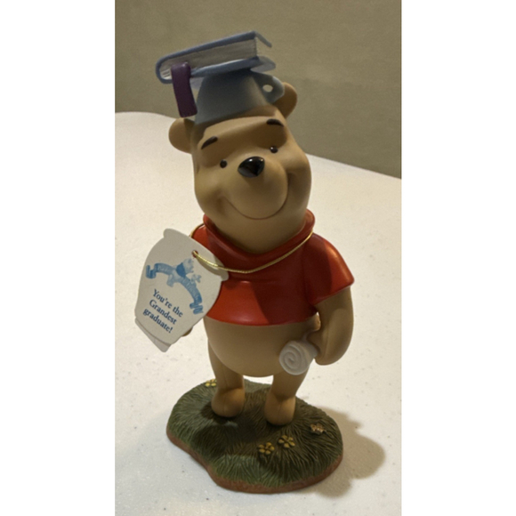 Disney Other - Disney Winnie the Pooh Graduation Figurine You're the Grandest Graduate